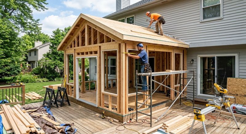 Three Season Room Construction in Longmont, CO